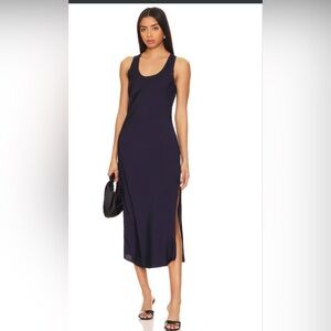 Heartloom Midnight Blue Midi Dress